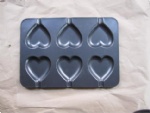 6 cup lolly heart pan