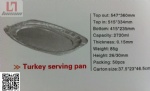Aliminium foil turkey  pan